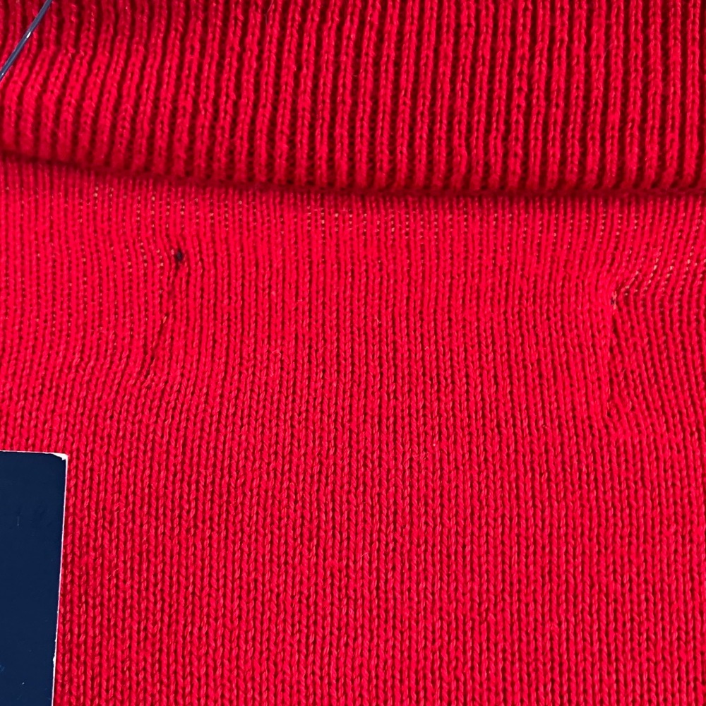 NWT Chaps EST 1978 Red V-Neck Sweater Vest - Picture 5 of 5